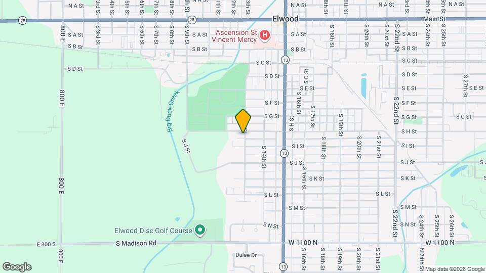 910 S 13th St Mapa y Detalles de la Ubicación