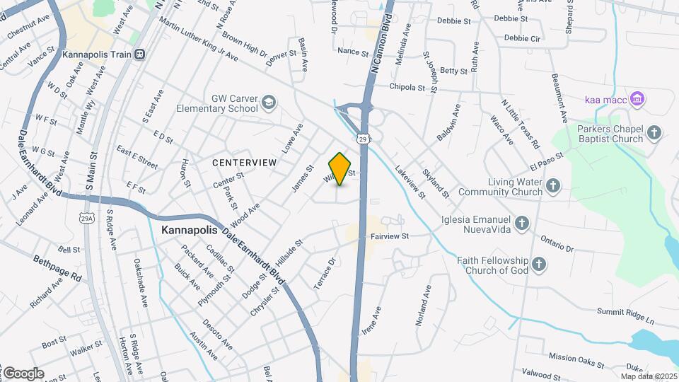 215 Johndy Ave Map and Location Details