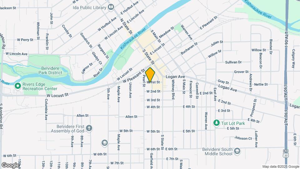 603 Garfield Ave Mapa y Detalles de la Ubicación