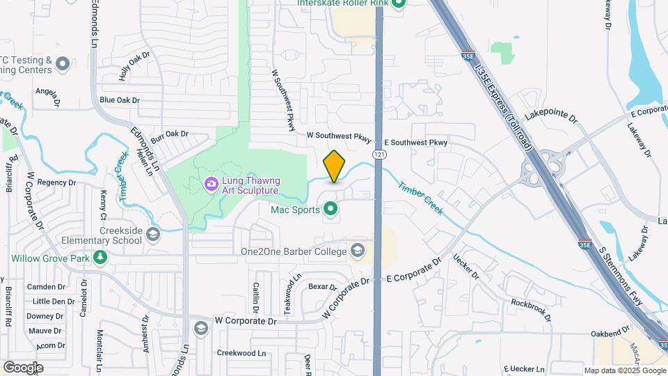 221 Barrington Ln Map and Location Details