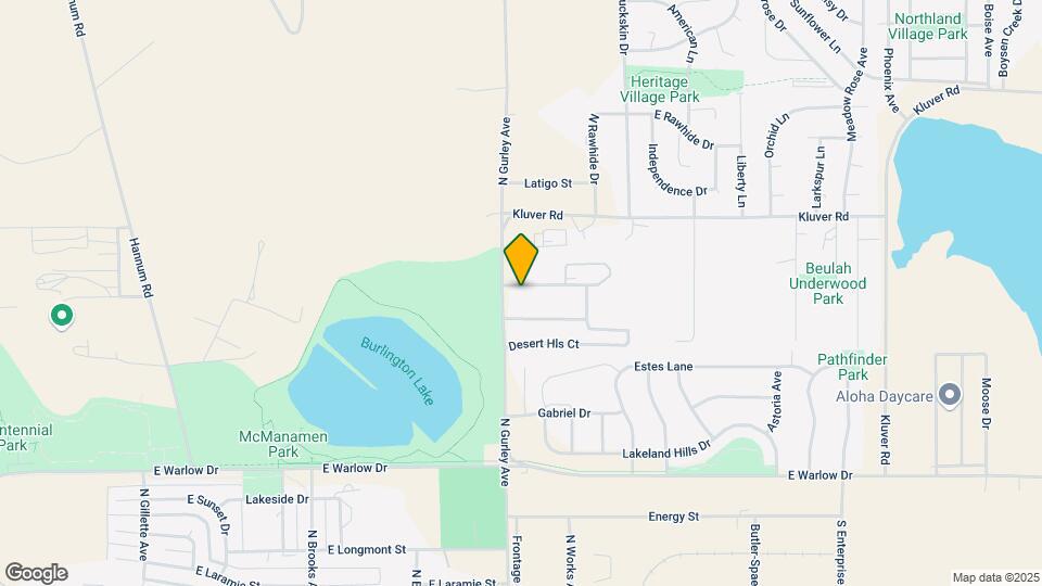 828 N Gurley Ave, Unit C107 Map and Location Details