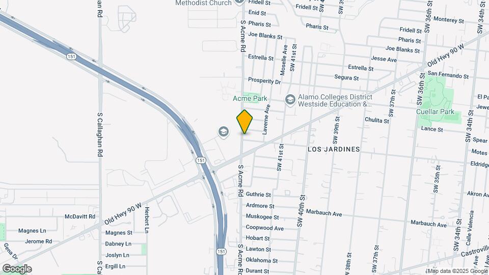 4935 Eldridge Ave Map and Location Details
