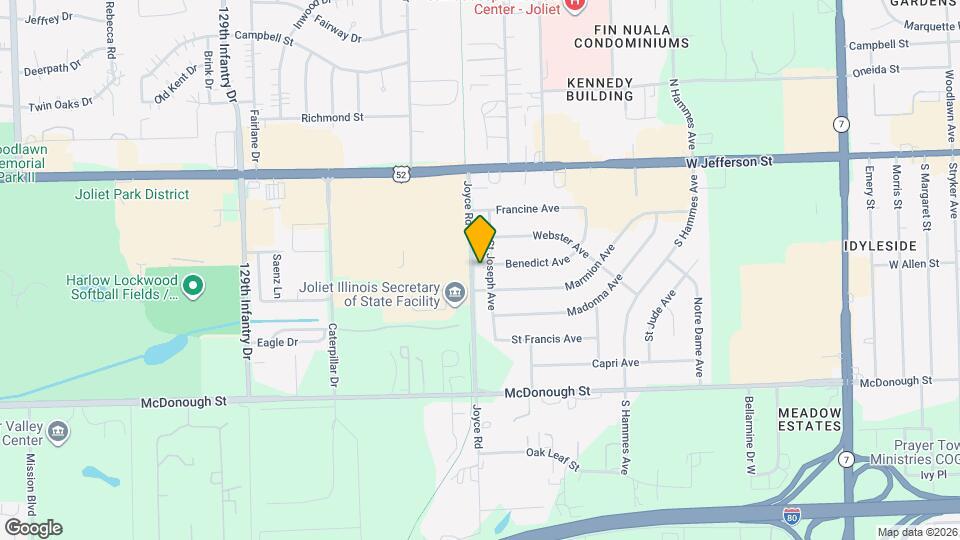 125 Saint Joseph Ave Map and Location Details