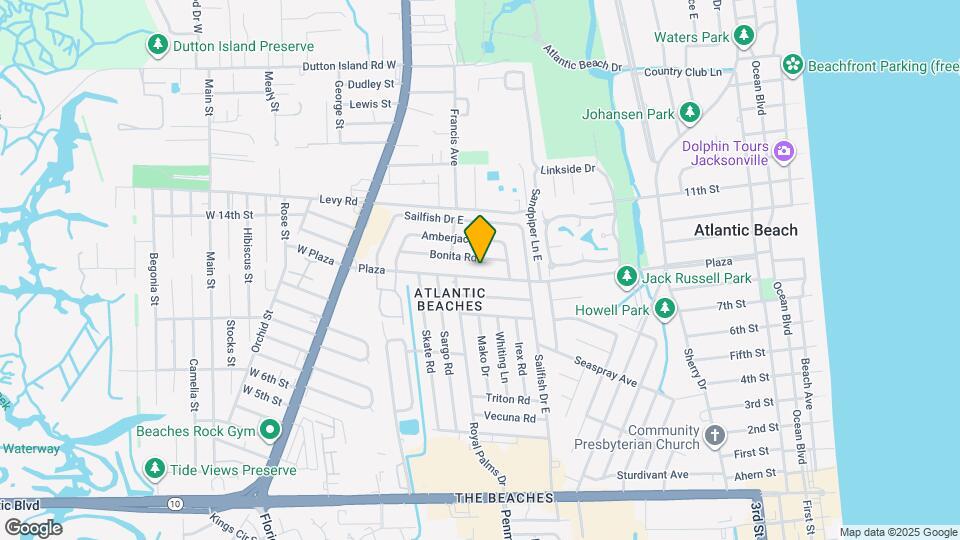 745 Plaza Mapa y Detalles de la Ubicación