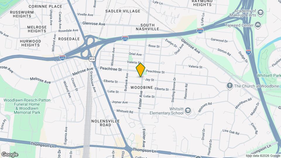 2411 Foster Ave Map and Location Details