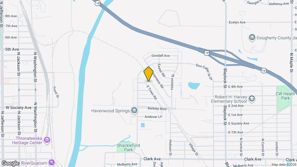 713 E Town Rd Map and Location Details