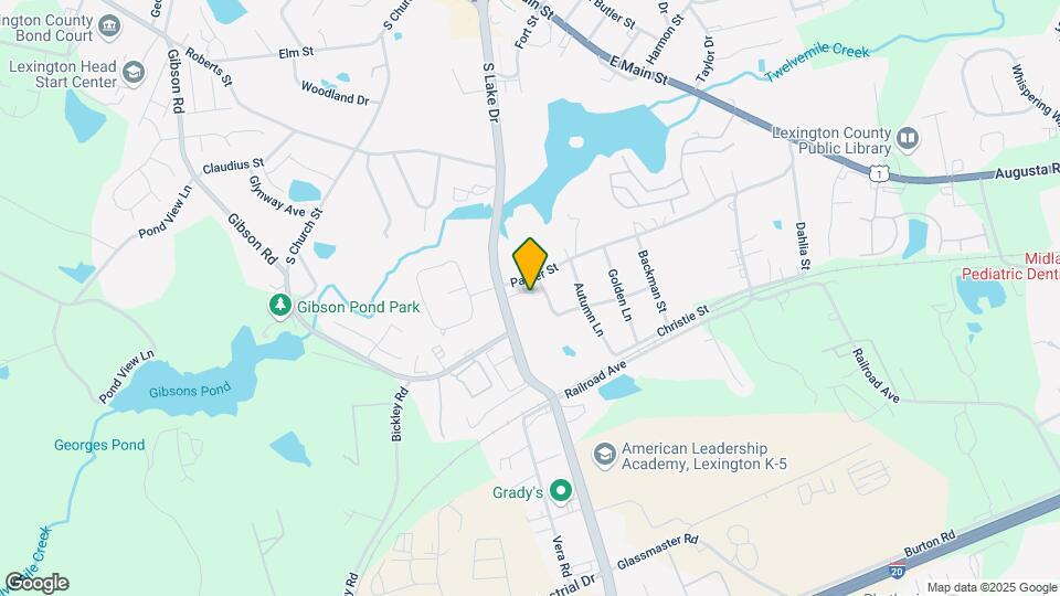 609 S Lake Dr Map and Location Details
