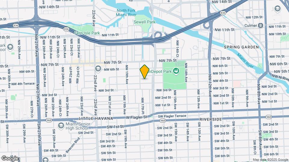1765 NW 4th St-Unit -1767 Mapa y Detalles de la Ubicación