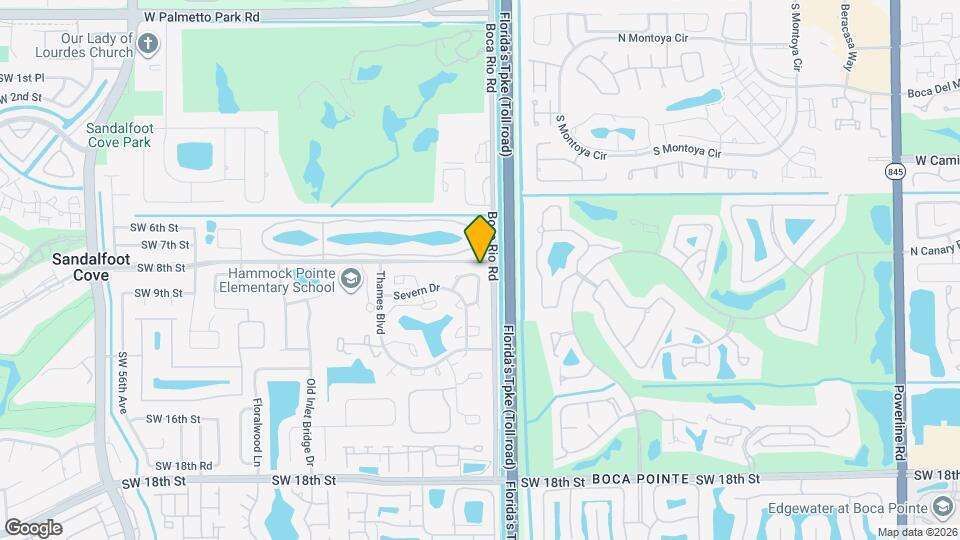 8141 Severn Dr Map and Location Details