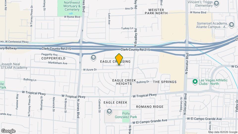5525 W Raven Creek Ave Mapa y Detalles de la Ubicación