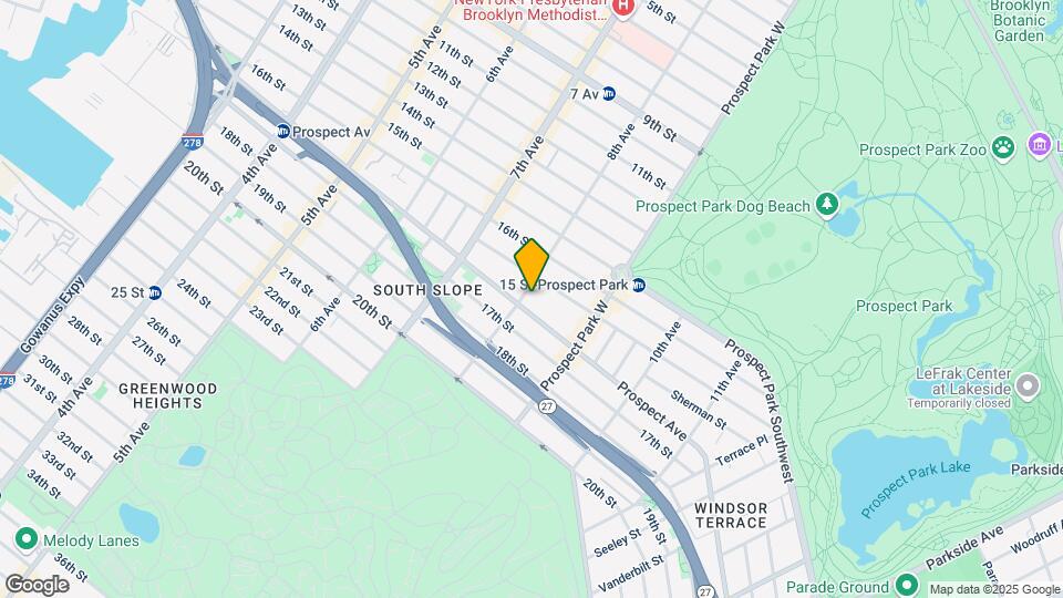 1647 8th Ave Mapa y Detalles de la Ubicación