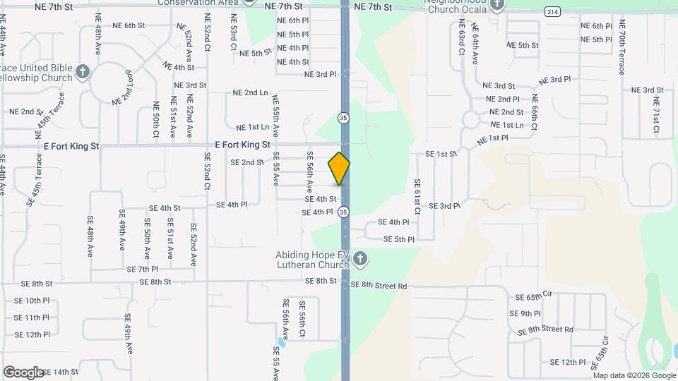 5732 SE 3rd Pl Map and Location Details
