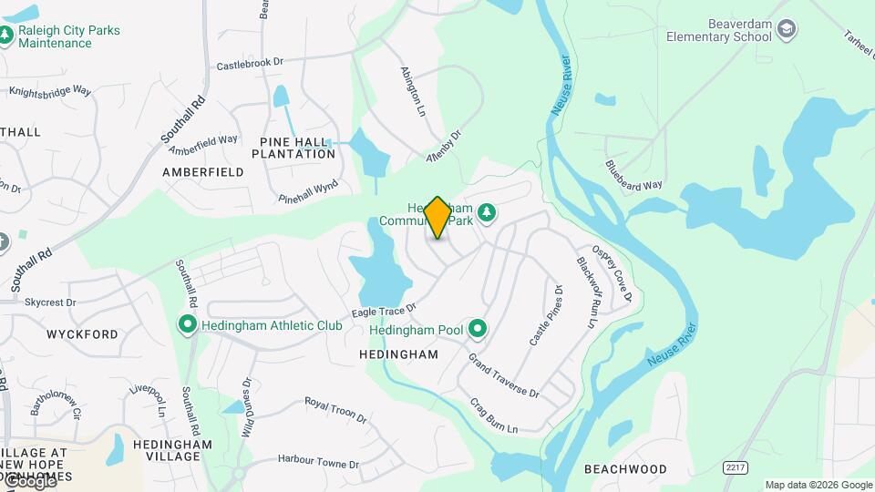 2044 Metacomet Way Map and Location Details