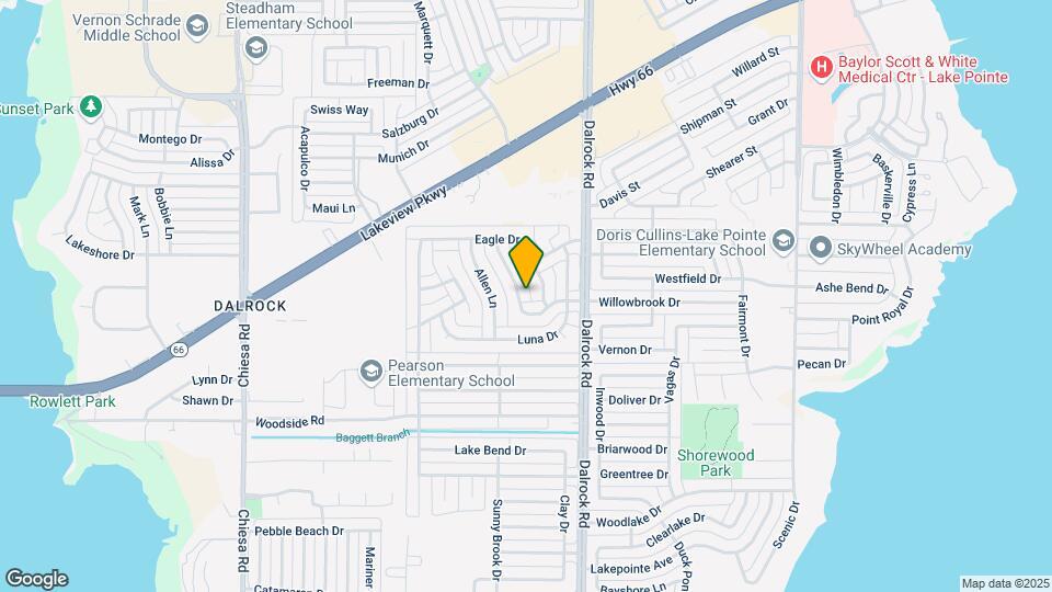 5602 Willowbrook Dr Map and Location Details
