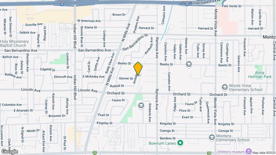 9985 Amherst Ave Map and Location Details