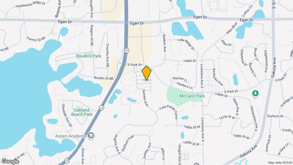 7528 Parkridge Ln Map and Location Details