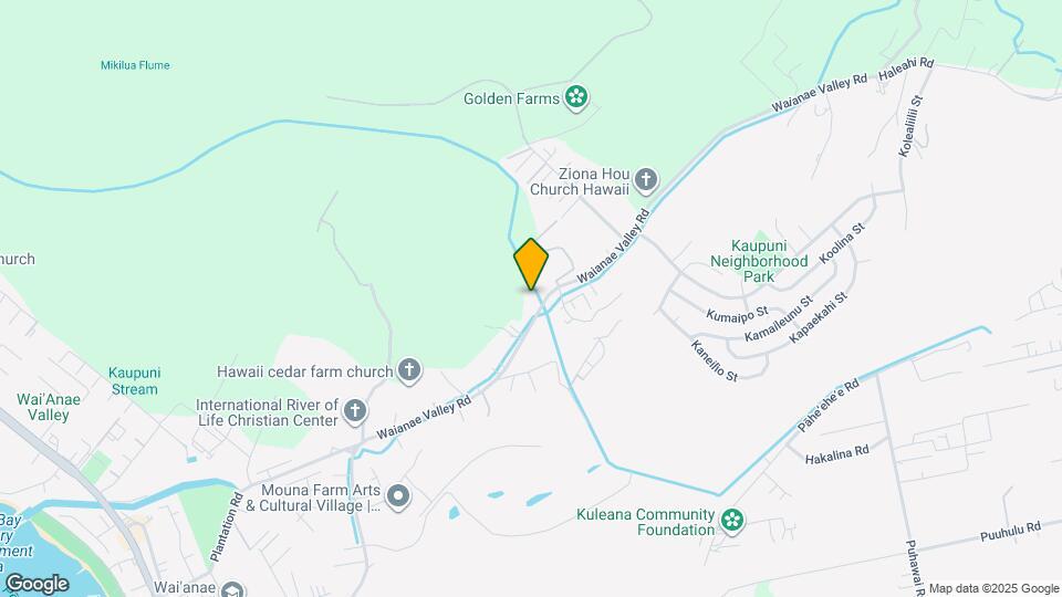 85-890 Waianae Valley Rd Map and Location Details