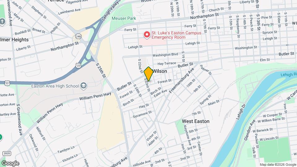 2223 Forest St Mapa y Detalles de la Ubicación