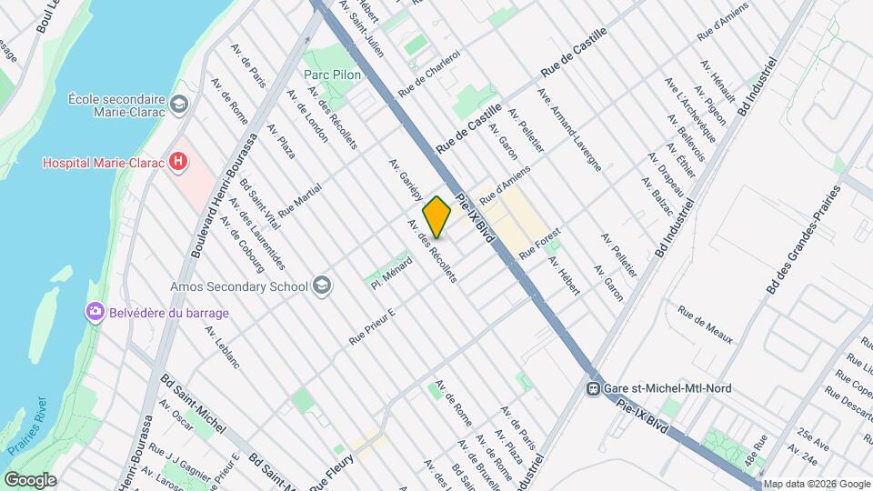 10663 Des Récollets Av Map and Location Details