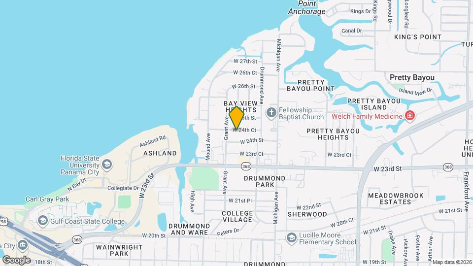 4013 W 24th Ct Map and Location Details