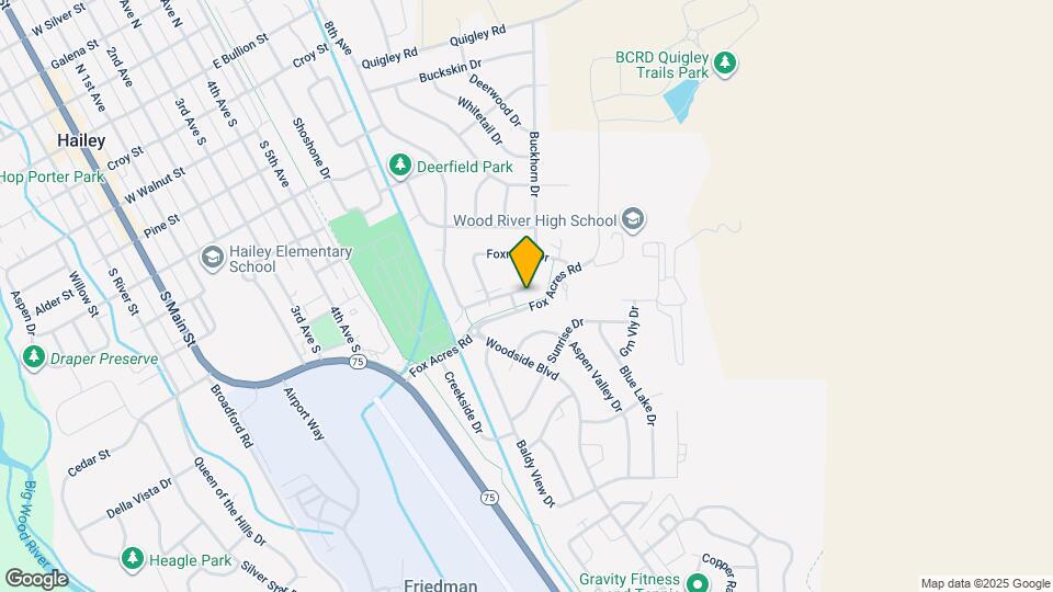 970 Buckhorn Dr Mapa y Detalles de la Ubicación