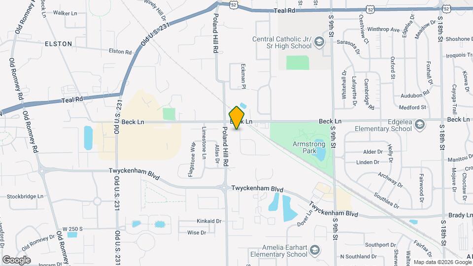 2810 Duroc Dr Map and Location Details