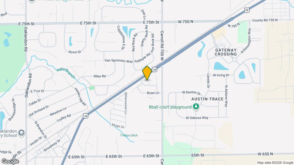 7112 Spurrington Cir Map and Location Details