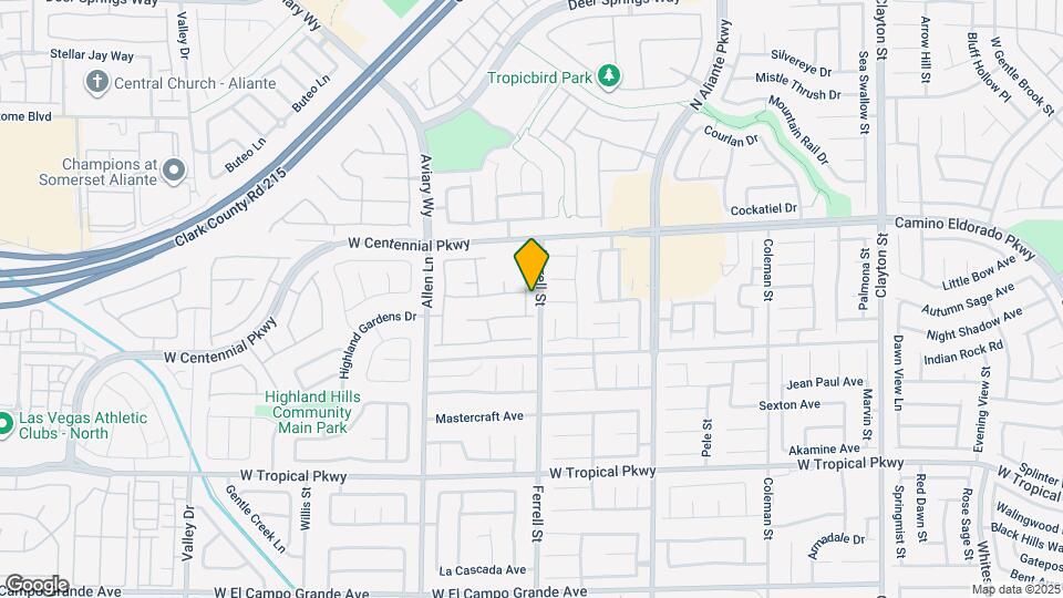 6236 Little Elm St Mapa y Detalles de la Ubicación