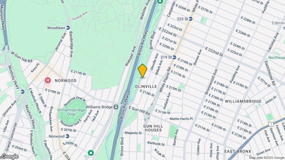 3640 Bronx Blvd Map and Location Details