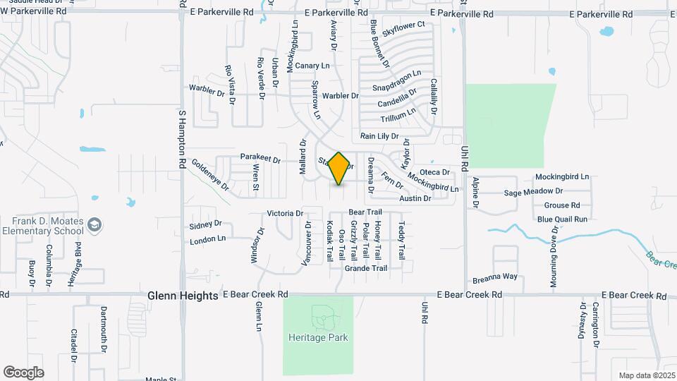 1505 Nightingale Ct Map and Location Details
