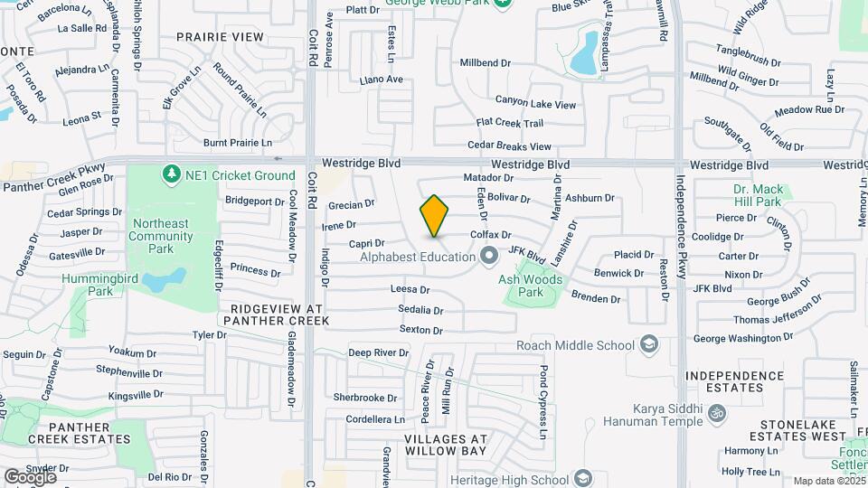 2200 Malone Dr Map and Location Details