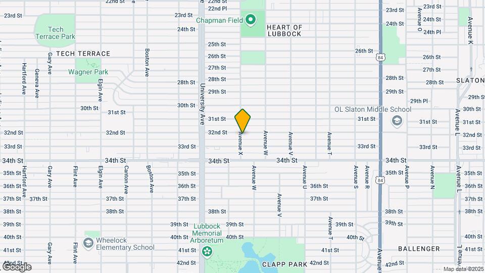 2319 32nd St Map and Location Details