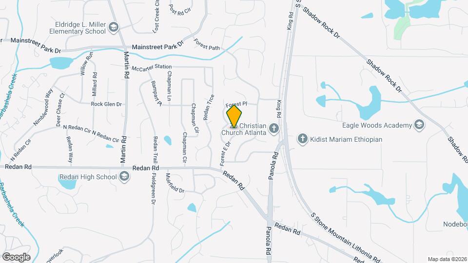 1078 Forest E Dr Map and Location Details