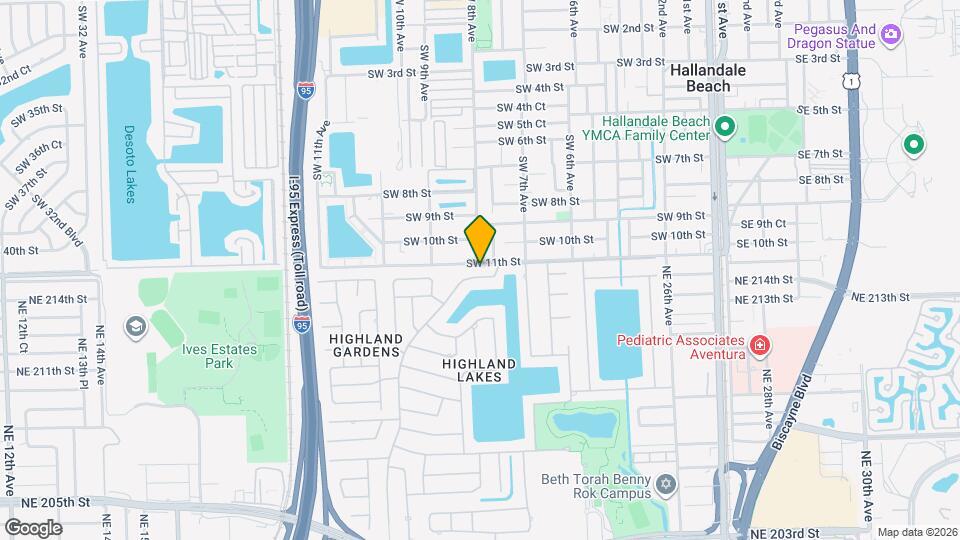 21480 Highland Lakes Blvd Map and Location Details