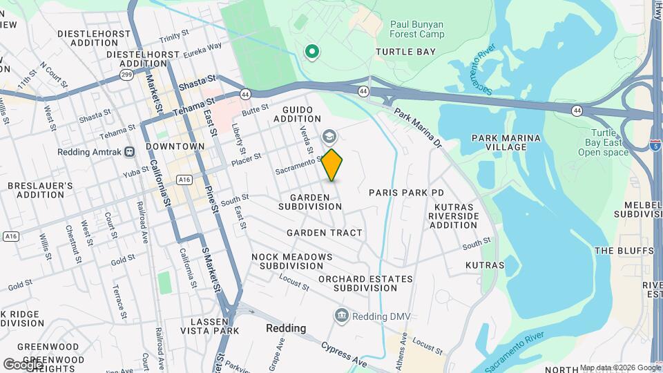 1924 Sequoia St Map and Location Details