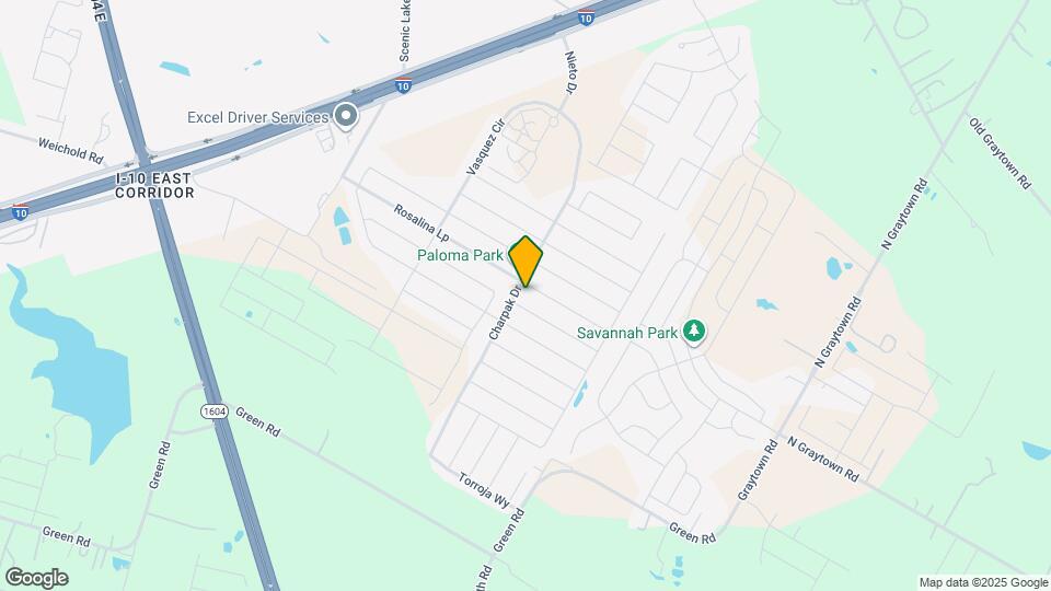 10708 Rosalina Lp Map and Location Details