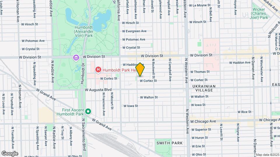 2650 W Cortez St, Unit 2 Map and Location Details