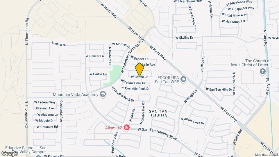 3195 W Carlos Ln Map and Location Details
