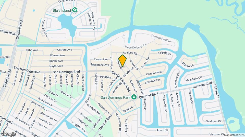 8126 Thruso Rd Map and Location Details