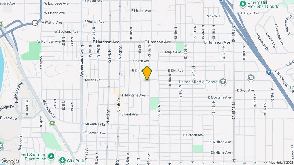 929 N 7th St Map and Location Details