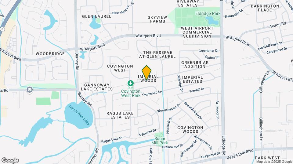 13903 Greenway Dr Mapa y Detalles de la Ubicación