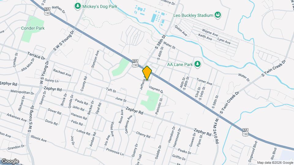 710 Jefferis Ave Mapa y Detalles de la Ubicación