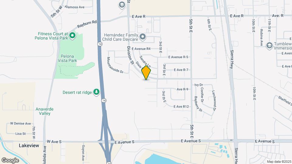 201 Tahquitz Pl Map and Location Details