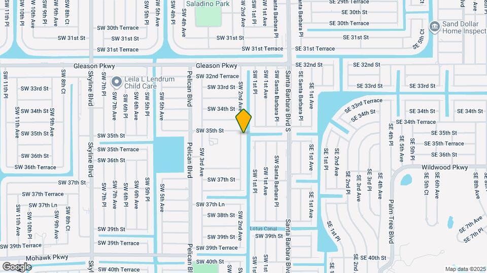 3507 SW 2nd Ave Map and Location Details