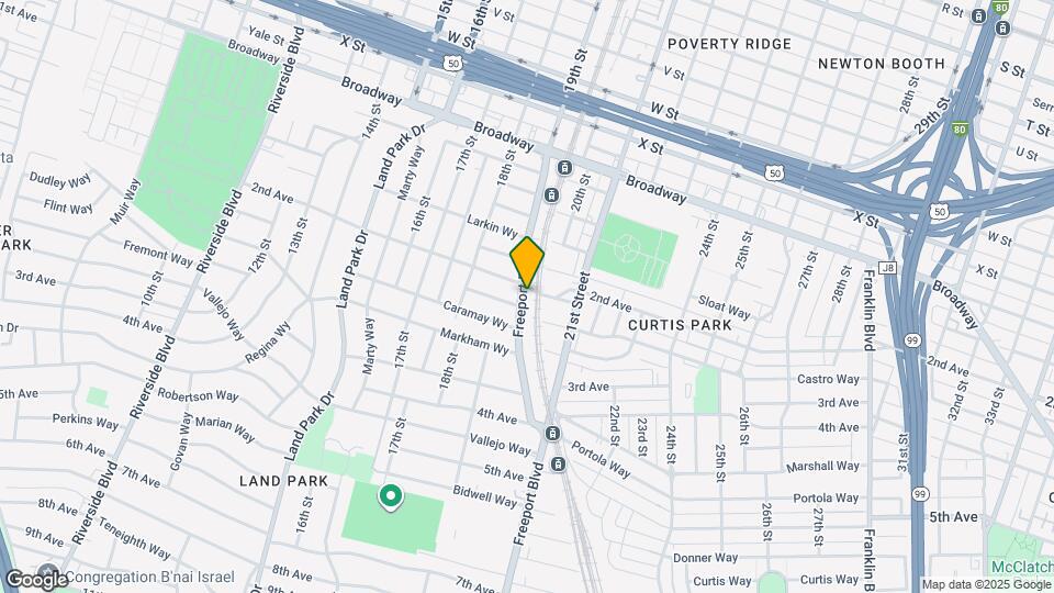 2705 Freeport Blvd Map and Location Details