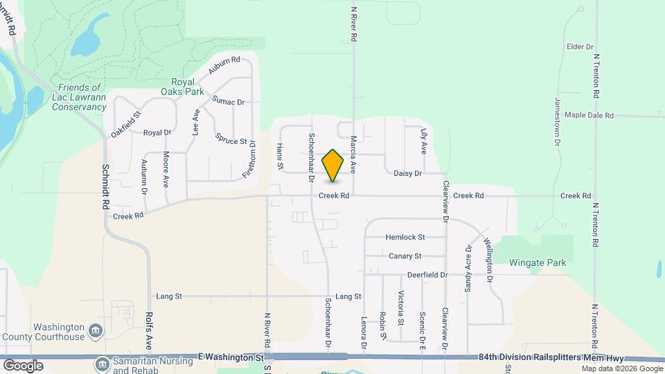 1608 Creek Rd, Unit 204 Map and Location Details