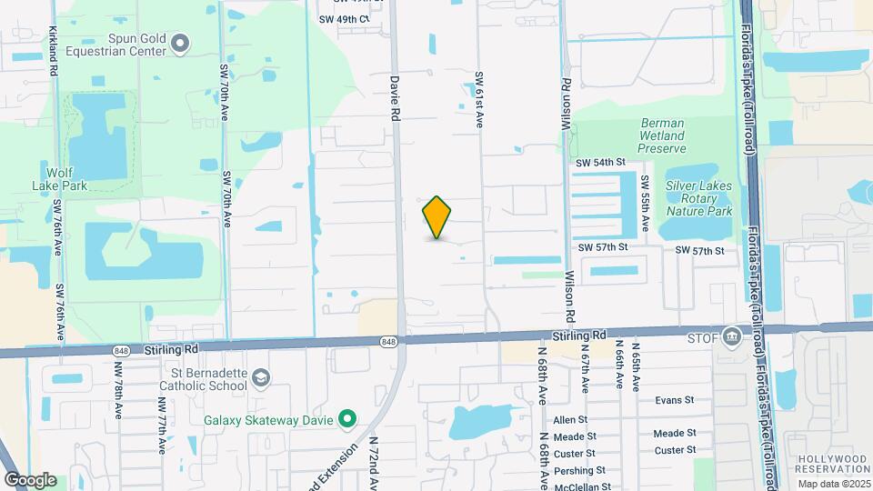 6280 SW 56th Ct Map and Location Details