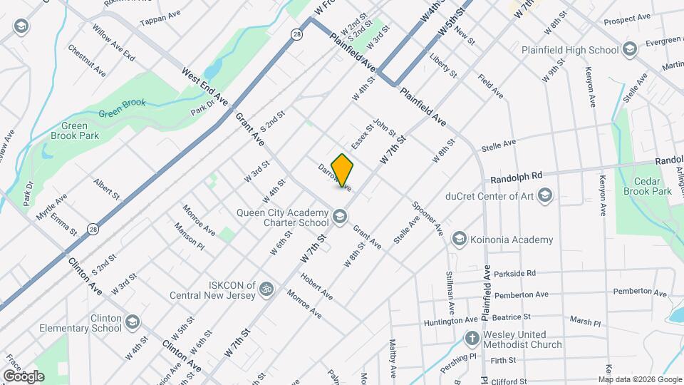 Kingsley Apartments Map and Location Details