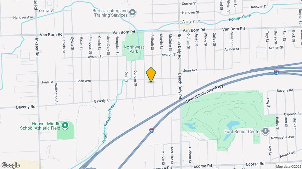 6338 Fellrath St Map and Location Details