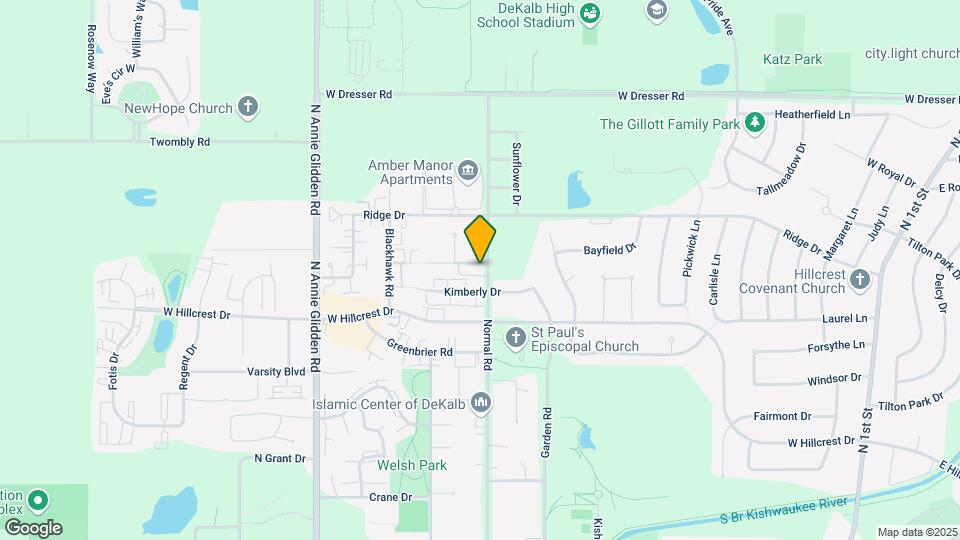 802 Edgebrook Dr Map and Location Details